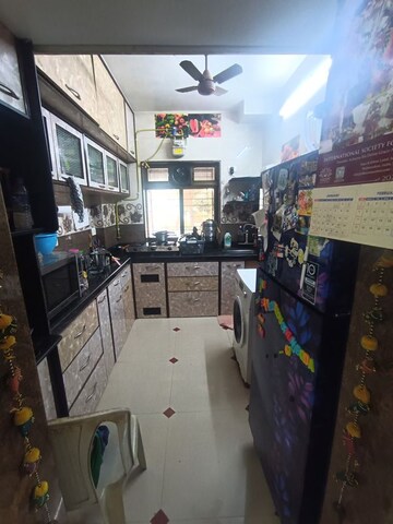Kitchen in 2 BHK Apartment at Gemstar Nazarene Apartments, Malad West – for Rent