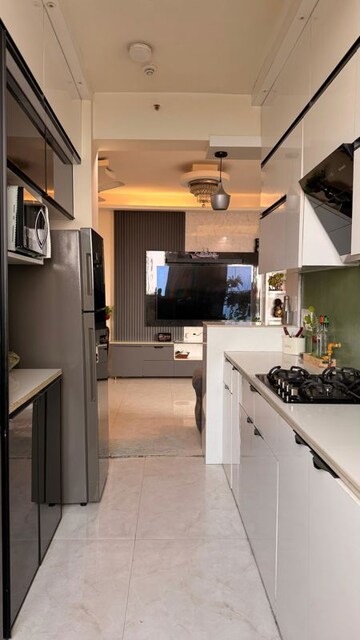 Kitchen in 2 BHK Apartment at VVIP Homes, Gaur City 2 – for Rent