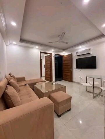 Living Room in 2 BHK Apartment at Palm Residency Chhatarpur, Chattarpur – for Rent