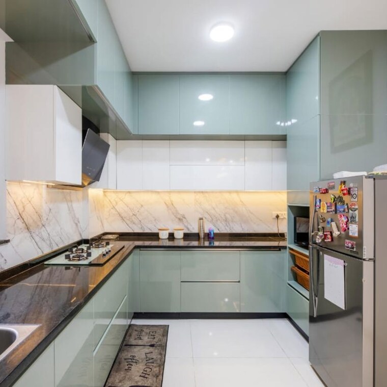 Kitchen, snn-raj-greenbay 3 Bedroom 1415 Sq.Ft. Apartment In Doddanagamangala Village Bangalore 9994951