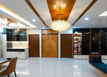 Living Room in 2 BHK Apartment at Greenmark Mayfair Apartments, Tellapur – for Rent