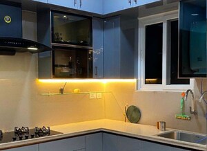 Kitchen in 2 BHK Apartment at Greenmark Mayfair Apartments, Tellapur – for Rent