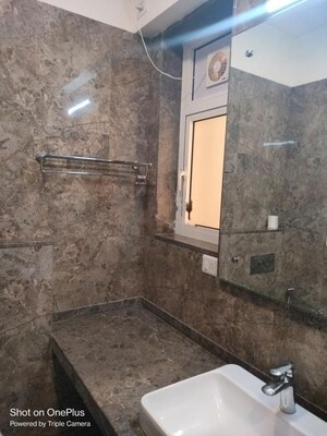 Bathroom in 2 BHK Apartment at LnT Realty Crescent Bay, Parel – for Rent