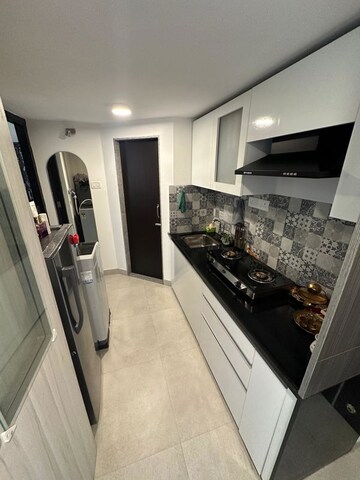 Kitchen in 1 BHK Apartment at Group Satellite Aarambh, Malad East – for Sale