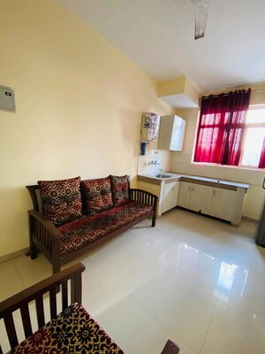 Living Room in 1 BHK Apartment at NK Sharma Savitry Greens, Lohgarh – for Rent