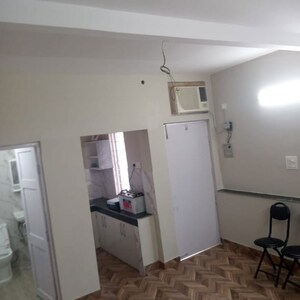 Bathroom in Studio Apartment at Malviya Nagar – for Rent