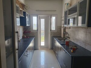 Kitchen in 3 BHK Apartment at Fortune Victoria Heights, Dhakoli – for Rent