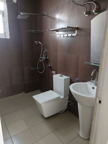 Bathroom in 3 BHK Apartment at Fortune Victoria Heights, Dhakoli – for Rent