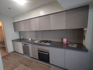 Kitchen in 4 BHK Apartment at Lodha World Crest, Worli – for Rent