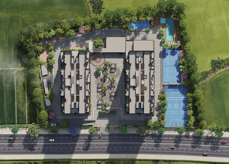 Exterior View, assetz-ren-and-rei 3 Bedroom 1821 Sq.Ft. Apartment In Gattahalli Bangalore 9995152