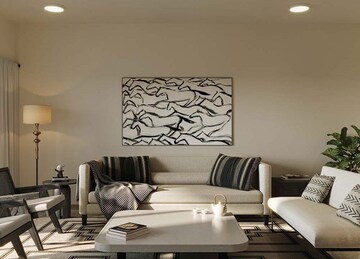 Living Room in 3 BHK Apartment at Assetz Ren And Rei, Gattahalli – for Sale