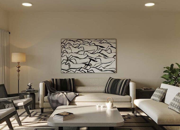 Living Room, assetz-ren-and-rei 3 Bedroom 1821 Sq.Ft. Apartment In Gattahalli Bangalore 9995152