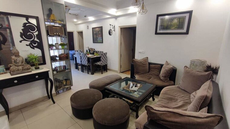 Living Room, ajnara-le-garden 2 Bedroom 995 Sq.Ft. Apartment In Sector 16b Greater Noida Greater Noida 9991094