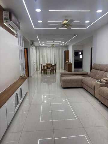 Building Lobby in 4 BHK Apartment at Prestige Beverly Hills, Kokapet – for Rent