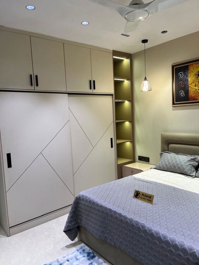 Master Bedroom, ats-homekraft-bonheur-avenue 3 Bedroom 1503 Sq.Ft. Builder Floor In Sohna Sector 35 Gurgaon 9995230