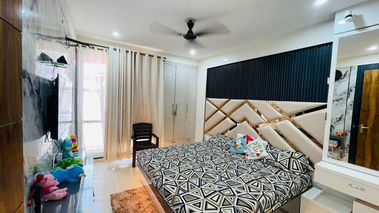 Bedroom, sbp-city-of-dreams-zirakpur 3 Bedroom 1350 Sq.Ft. Apartment In High Ground Zirakpur 9995234