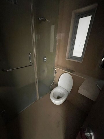 Bathroom in 3 BHK Apartment at Oberoi Realty Esquire, Goregaon East – for Rent