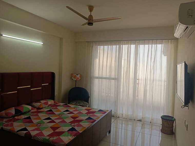 Bedroom, allwin-el-spazia 3 Bedroom 1638 Sq.Ft. Apartment In Sanauli Zirakpur 9995262