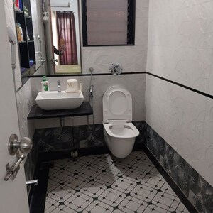 Bathroom in 2 BHK Apartment at Karve Nagar – for Rent