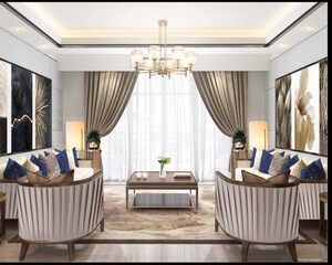 Dining area in 4 BHK Apartment at Adani Samsara Vilasa, Sector 63 – for Sale