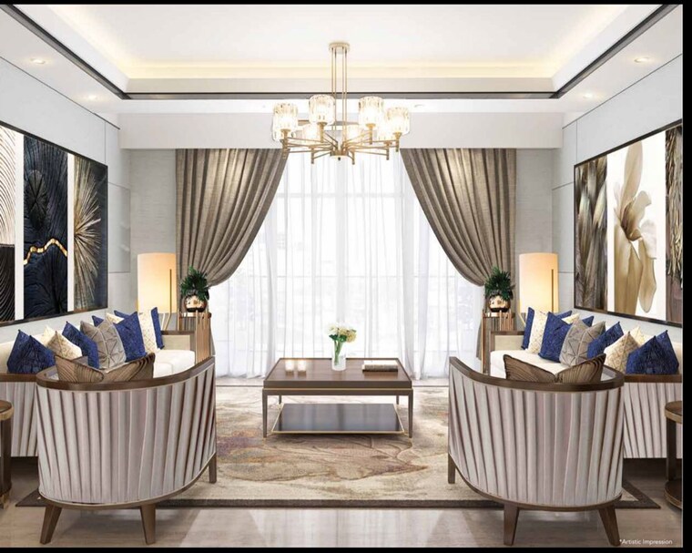 Dinning Area, adani-samsara-vilasa 4 Bedroom 432 Sq.Ft. Apartment In Sector 63 Gurgaon 9995334