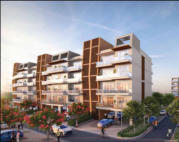 Exterior View, adani-samsara-vilasa 4 Bedroom 432 Sq.Ft. Apartment In Sector 63 Gurgaon 9995334