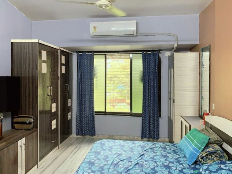 Bedroom, shingar-apartment 2 Bedroom 840 Sq.Ft. Apartment In Mulund East Mumbai 9995225