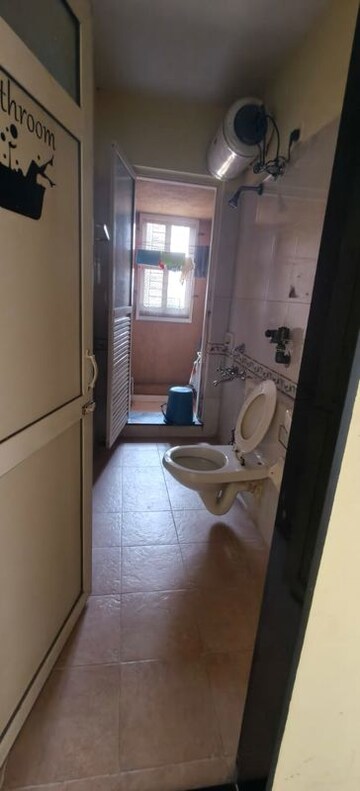 Bathroom in 3 BHK Apartment at K Raheja Palm Spring, Malad West – for Rent