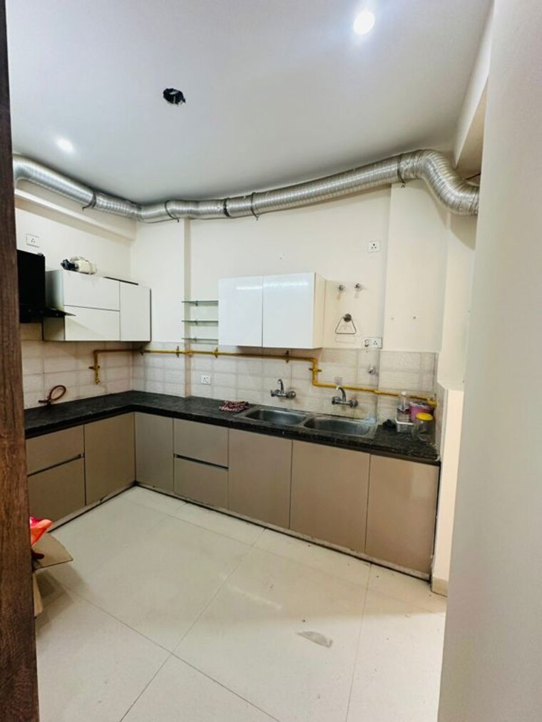 Kitchen, skyline-park 2 Bedroom 1240 Sq.Ft. Apartment In Vip Road Zirakpur 9995399