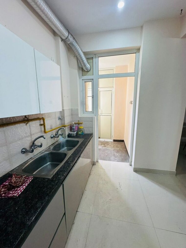 Kitchen, skyline-park 2 Bedroom 1240 Sq.Ft. Apartment In Vip Road Zirakpur 9995399