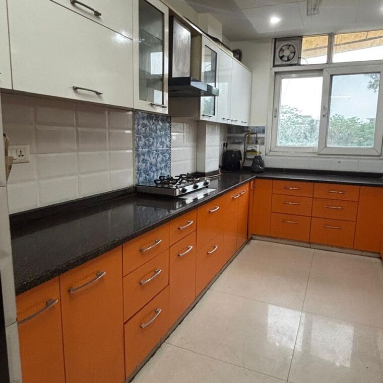 Kitchen, malviya nagar 3 Bedroom 2000 Sq.Ft. Builder Floor In Malviya Nagar Delhi 9995403