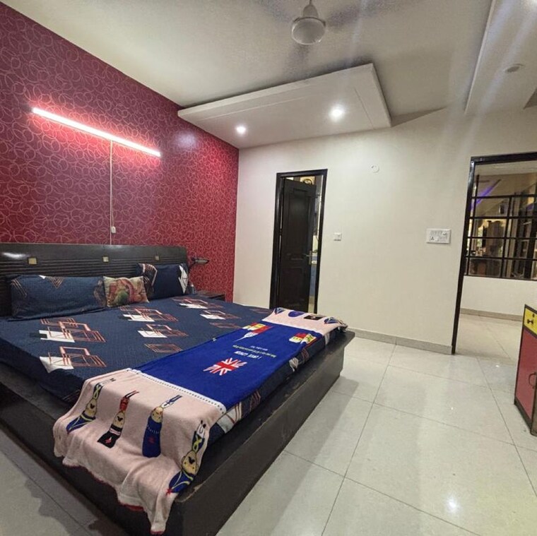 Bedroom, malviya nagar 3 Bedroom 2000 Sq.Ft. Builder Floor In Malviya Nagar Delhi 9995403