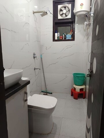 Bathroom in 2 BHK Apartment at Dwarka – for Rent