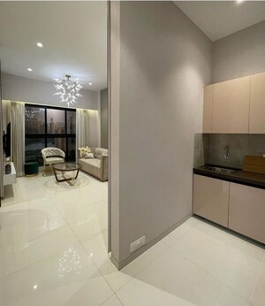 Kitchen in 1 BHK Apartment at Skylink Sky Heights, Andheri East – for Sale