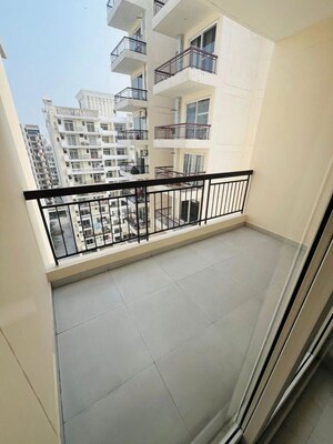 Balcony in 3 BHK Apartment at Barnala Green Lotus Avenue, Ambala Highway – for Rent