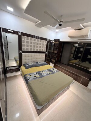 Bedroom in 2 BHK Apartment at Shri Sai Ganesh CHS, Goregaon West – for Rent