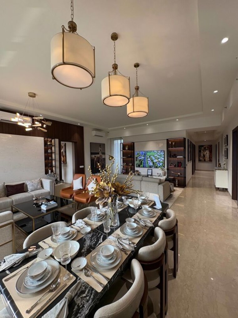 Living Room, signature-global-cloverdale 3 Bedroom 2095 Sq.Ft. Apartment In Sector 71 Gurgaon 9995442