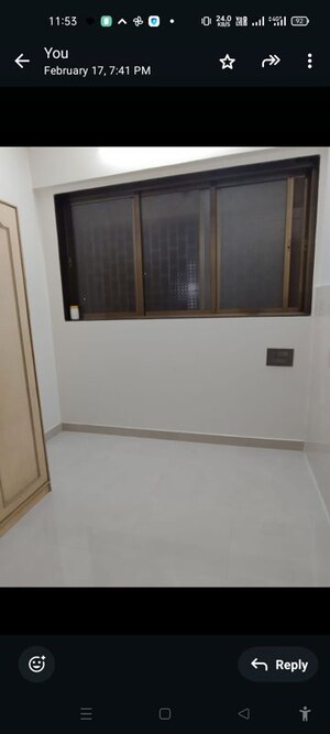 Bathroom in 1 RK Apartment at Neha Galaxy, Prabhadevi – for Rent