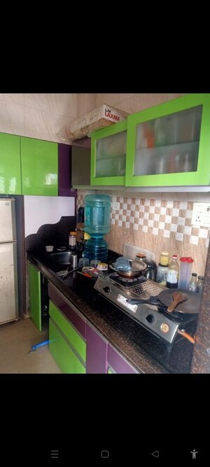 Kitchen in 1 RK Apartment at Neha Galaxy, Prabhadevi – for Rent