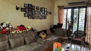 Living Room in 2 BHK Apartment at K Raheja Heights, Malad East – for Rent