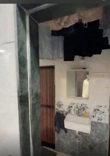 Bathroom in 1 BHK Apartment at Ajinkyatara CHS, Thane West – for Sale