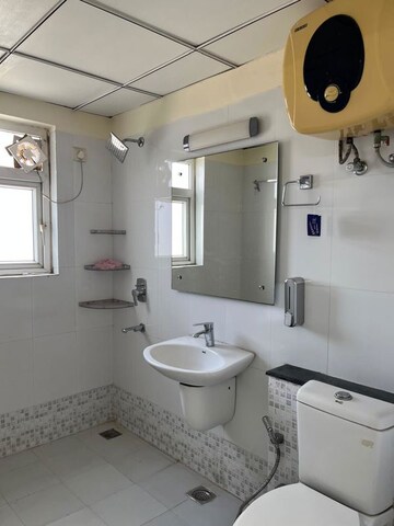 Bathroom in 4 BHK Apartment at CHD Avenue 71, Sector 71 – for Rent