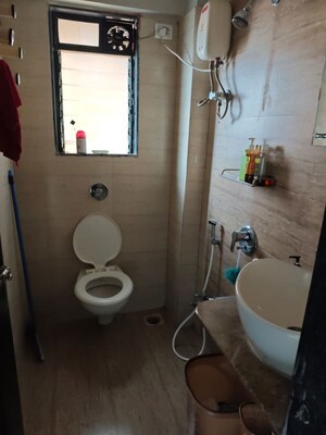 Bathroom in 1 BHK Apartment at Deepak Daffodils, Andheri East – for Sale