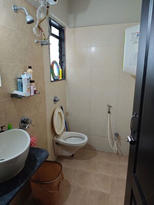 Bathroom in 1 BHK Apartment at Deepak Daffodils, Andheri East – for Sale