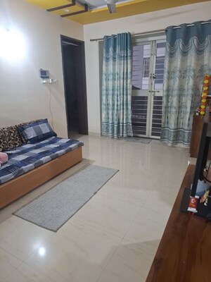 Bedroom in 2 BHK Apartment at Shreeman Yogi, Rahatani – for Rent
