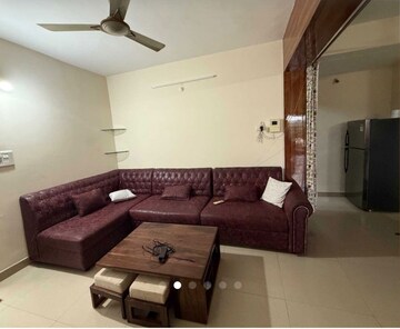 Living Room in 3 BHK Apartment at Theme Ambience Golf View, Gachibowli – for Rent