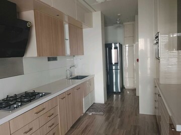 Kitchen in 3 BHK Apartment at Lodha The World Towers World One Tier 2, Worli – for Rent