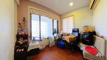 Living Room in 4 BHK Apartment at Kothrud – for Sale