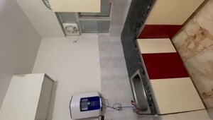 Kitchen in 3 BHK Apartment at Landcraft Golf Links, Pandav Nagar – for Rent