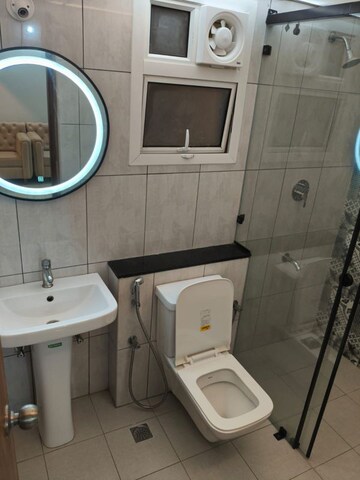 Bathroom in 2 BHK Apartment at Prestige Finsbury Park Hyde, Bagaluru – for Rent